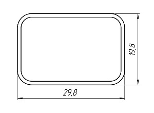 Алюминиевый профиль для лестниц и стремянок АТ-5034