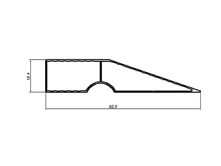 Алюминиевый профиль по индивидуальным чертежам заказчиков АТ-8120