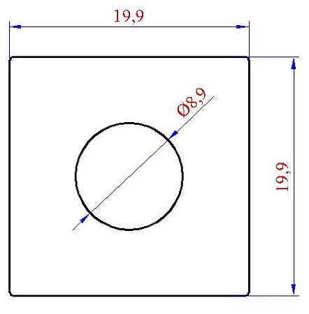 Алюминиевый профиль по индивидуальным чертежам заказчиков АТ-8183