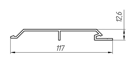 Алюминиевый профиль по индивидуальным чертежам заказчиков АТ-3011