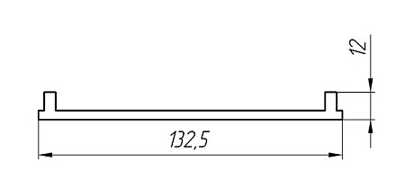 Алюминиевый профиль по индивидуальным чертежам заказчиков АТ-2969