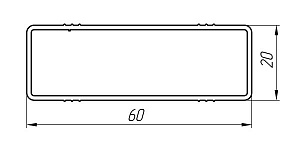 Алюминиевый профиль для лестниц и стремянок АТ-5591