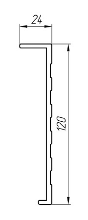 Алюминиевый профиль по индивидуальным чертежам заказчиков АТ-3230