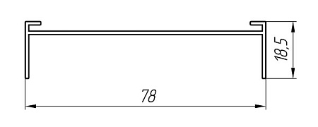 Алюминиевый профиль по индивидуальным чертежам заказчиков АТ-3187