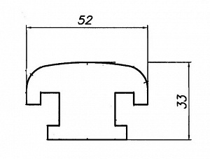 Алюминиевый профиль электротехнического назначения АТ-1933
