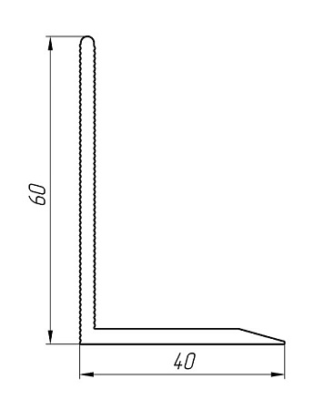 Алюминиевый профиль для вентилируемых фасадов АТ-7086