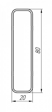 Алюминиевый профиль для лестниц и стремянок АТ-3184