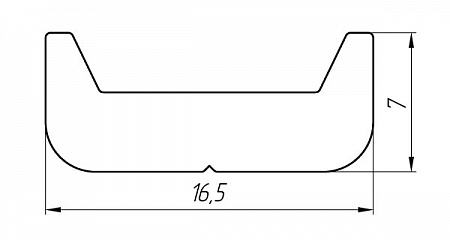 Алюминиевый профиль для строительства теплиц АТ-3240