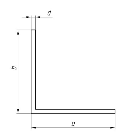 Aluminum corner AT-1051