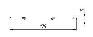 Алюминиевый профиль для авто и вагоностроения АТ-1281
