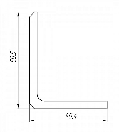 Aluminum profile for auto and wagon construction AT-2216