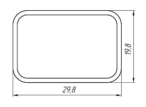 Алюминиевый профиль для лестниц и стремянок АТ-5032