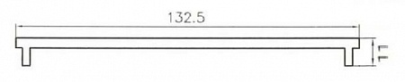 Aluminum profile according to individual customer drawings AT-1185