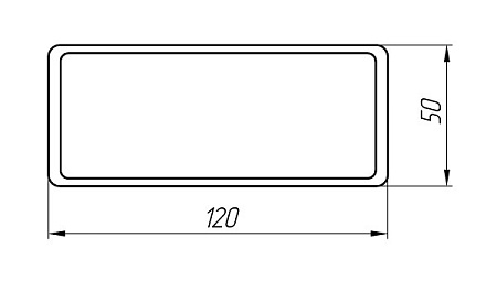 Aluminum profile for formwork AT-1970